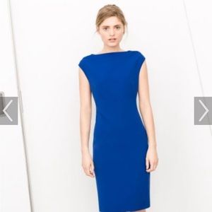 Zara blue dress